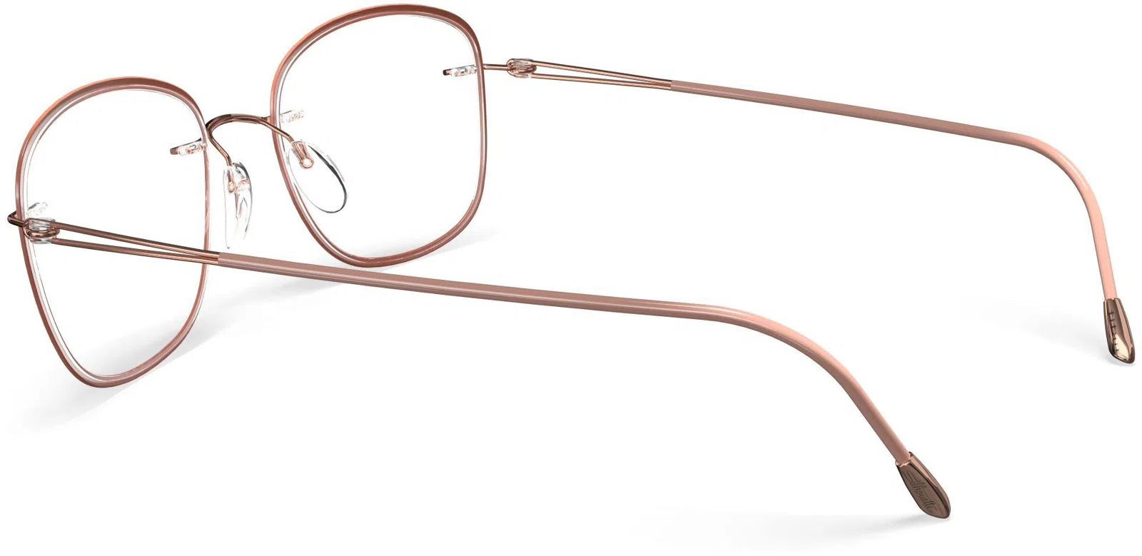 Silhouette Lite Spirit Demo Rimless 5566 Eyeglasses - view 12